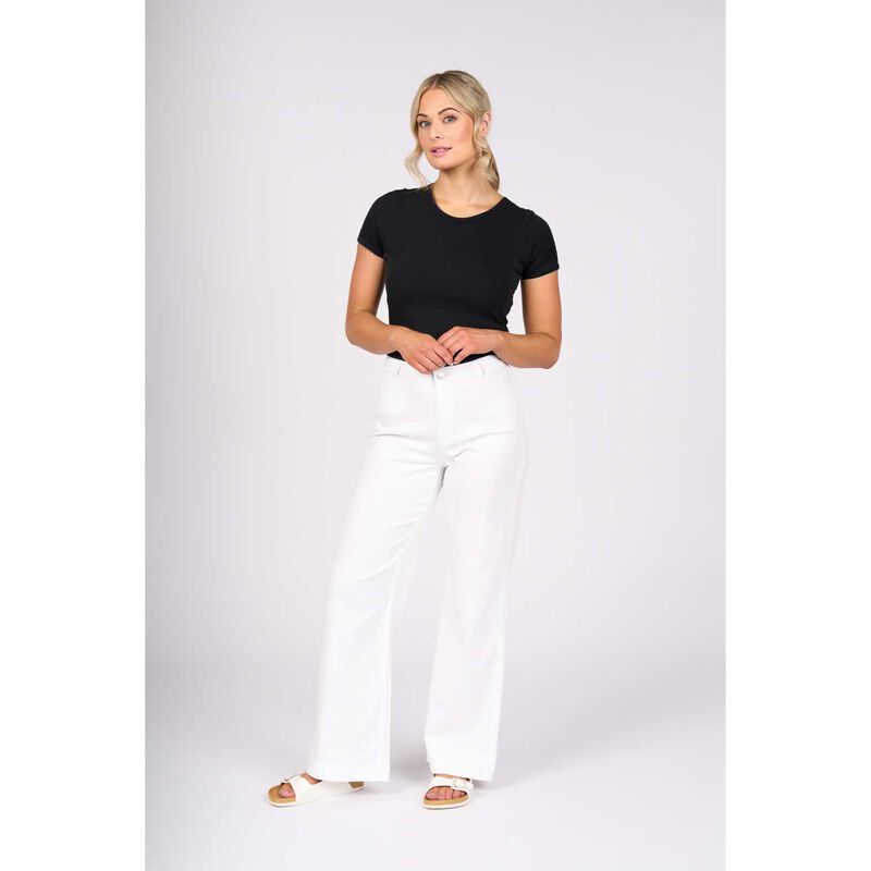 Vassalli Wide Leg Full Length Jean image number 2